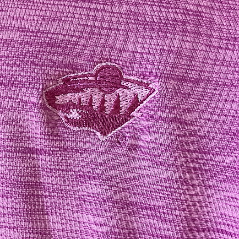 MN Wild Women's Purple Full-Zip Jacket - Picture 2 of 5